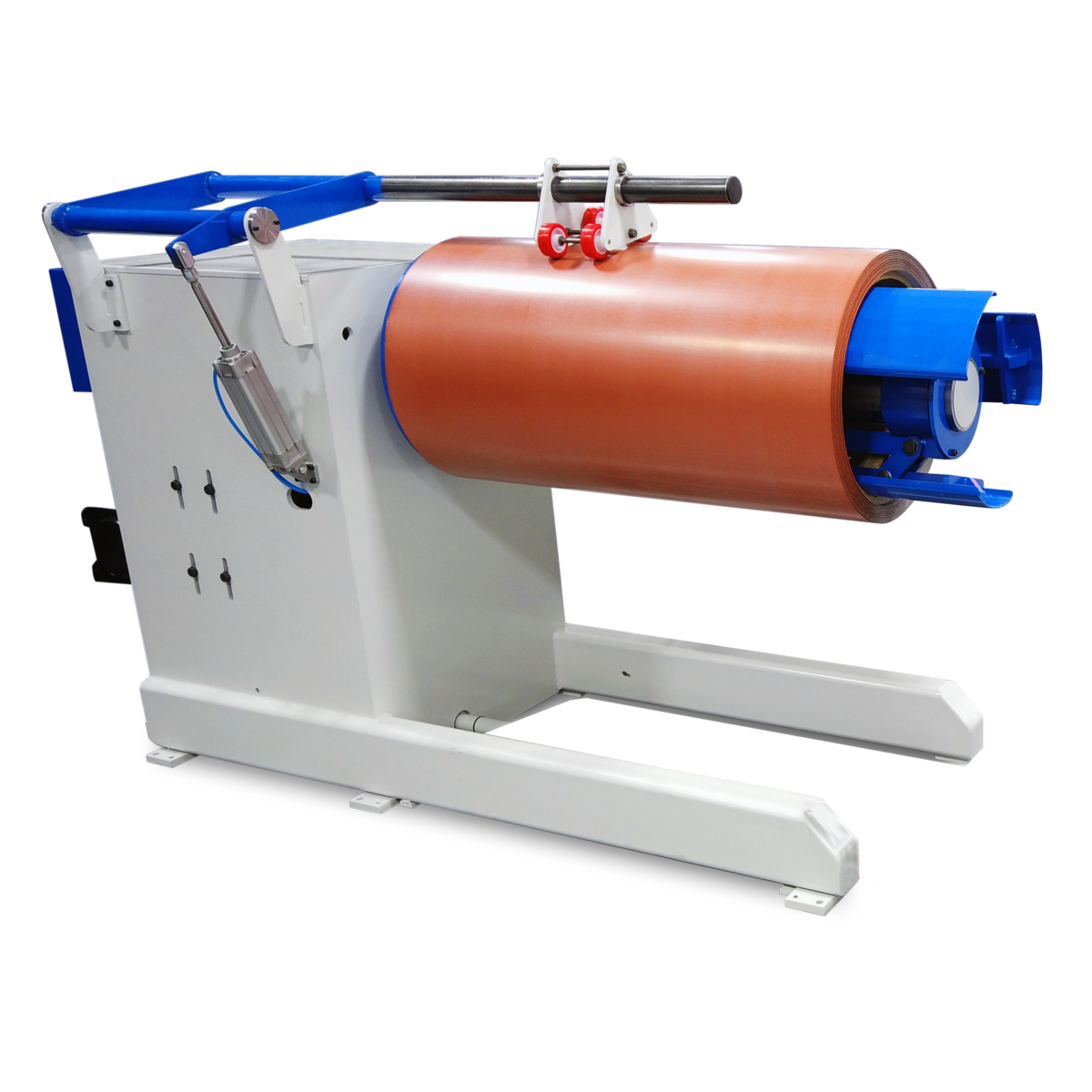 1500-mm-Powered-Decoiler-wo23 3 Ton Powered Decoiler - Image 1