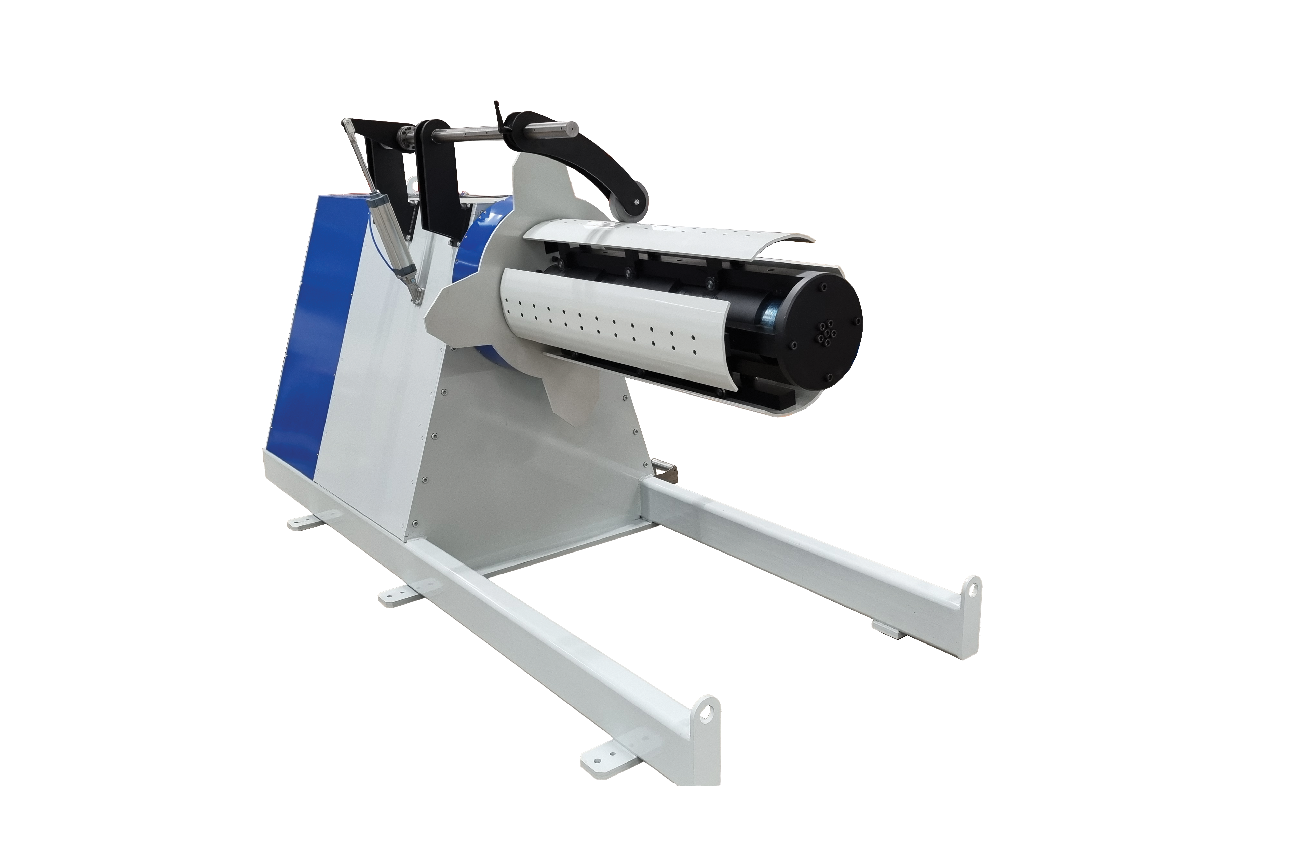 AJT Decoiler no background 8 Ton Powered Decoiler - Image 1