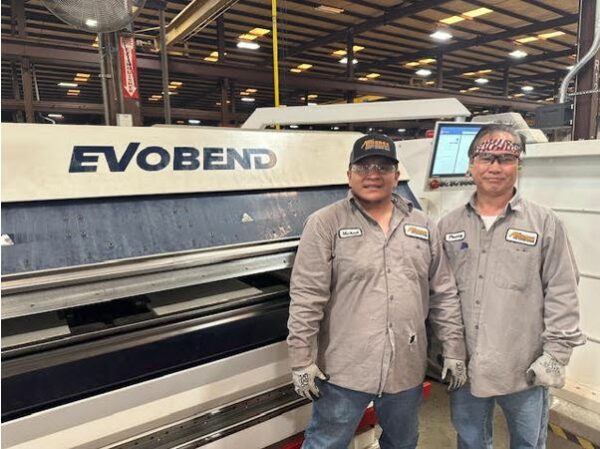 Alliance Steel Photo-Michael (left) and Phuong (right)